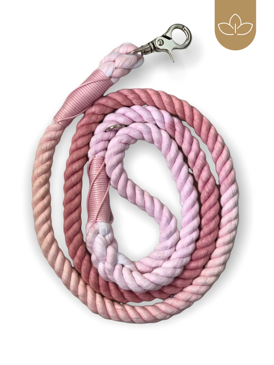 SAMPLE Rope Lead - Pastel Pink