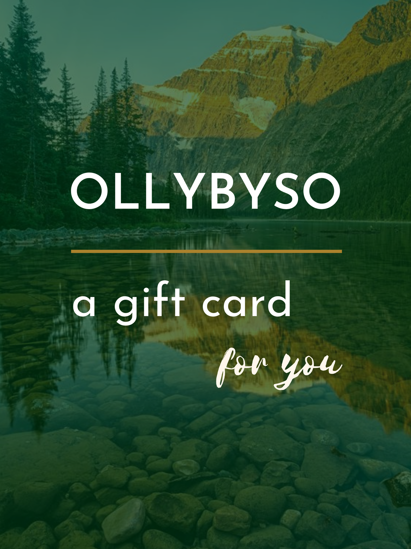 OLLYBYSO GIFT CARD
