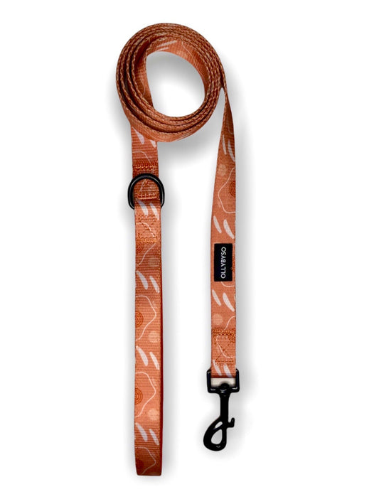 Peach Dog Lead